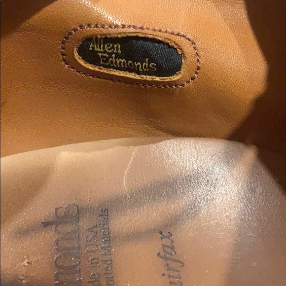 Allen Edmonds 10.5 black dress shoe main image 2